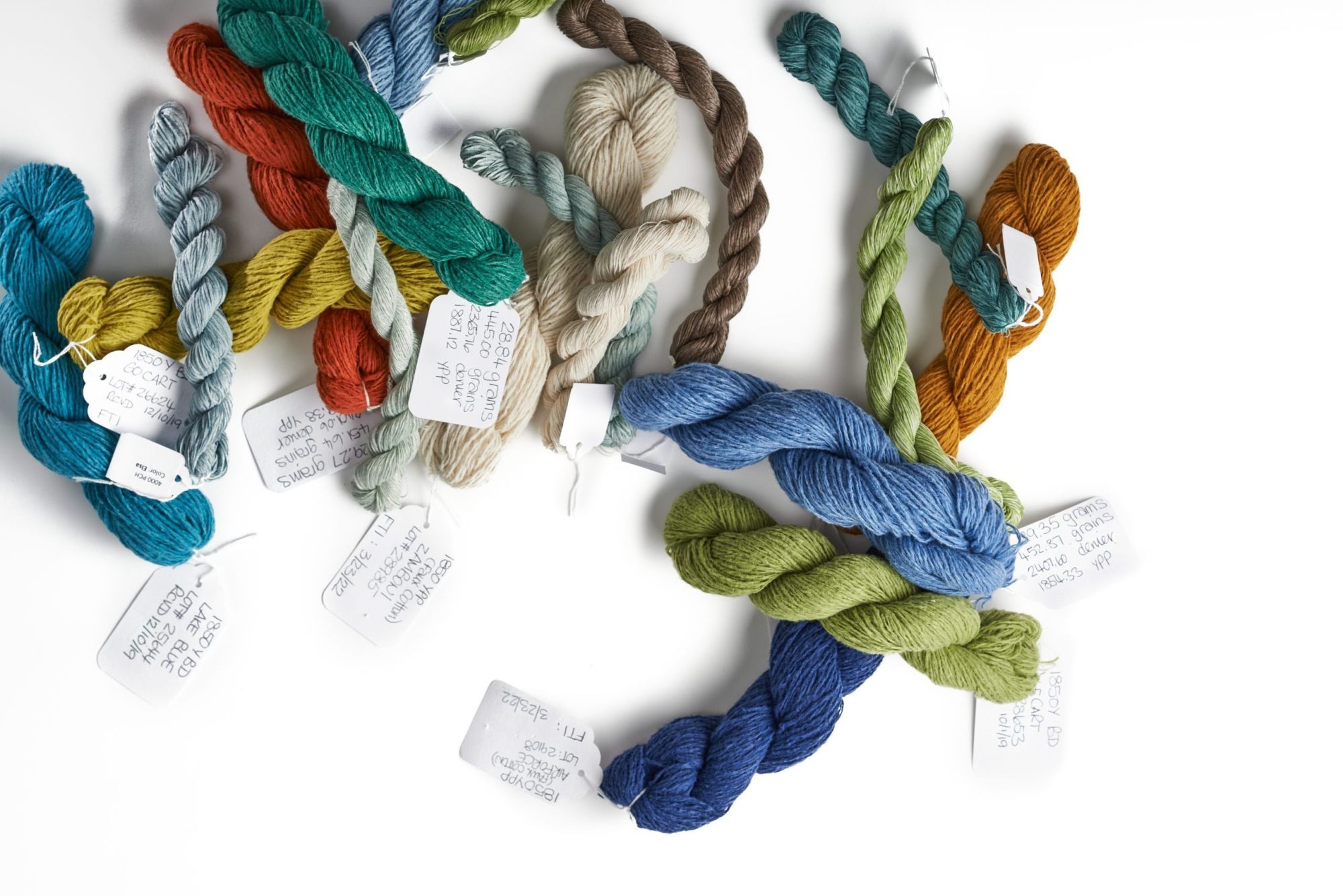 braided strands of yarn
