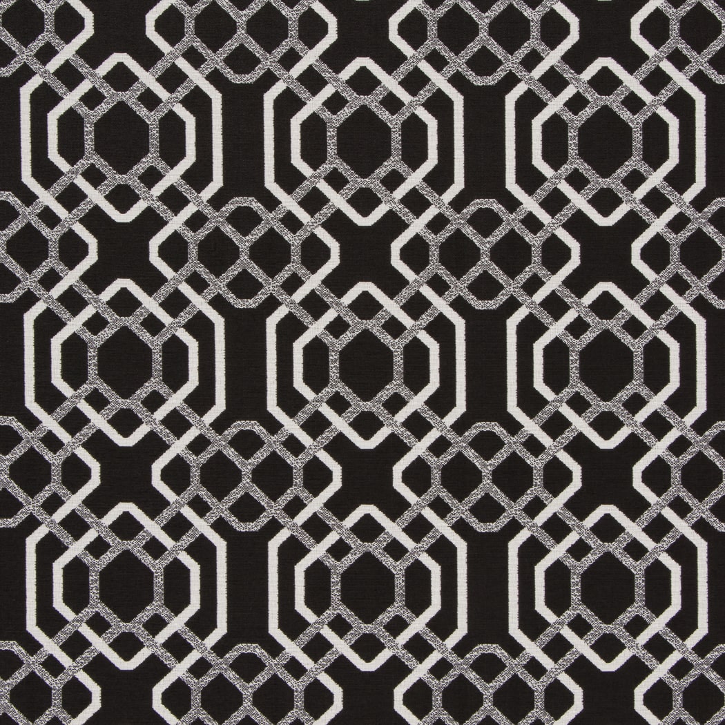 Bella Dura Alexandria Black-White fabric
