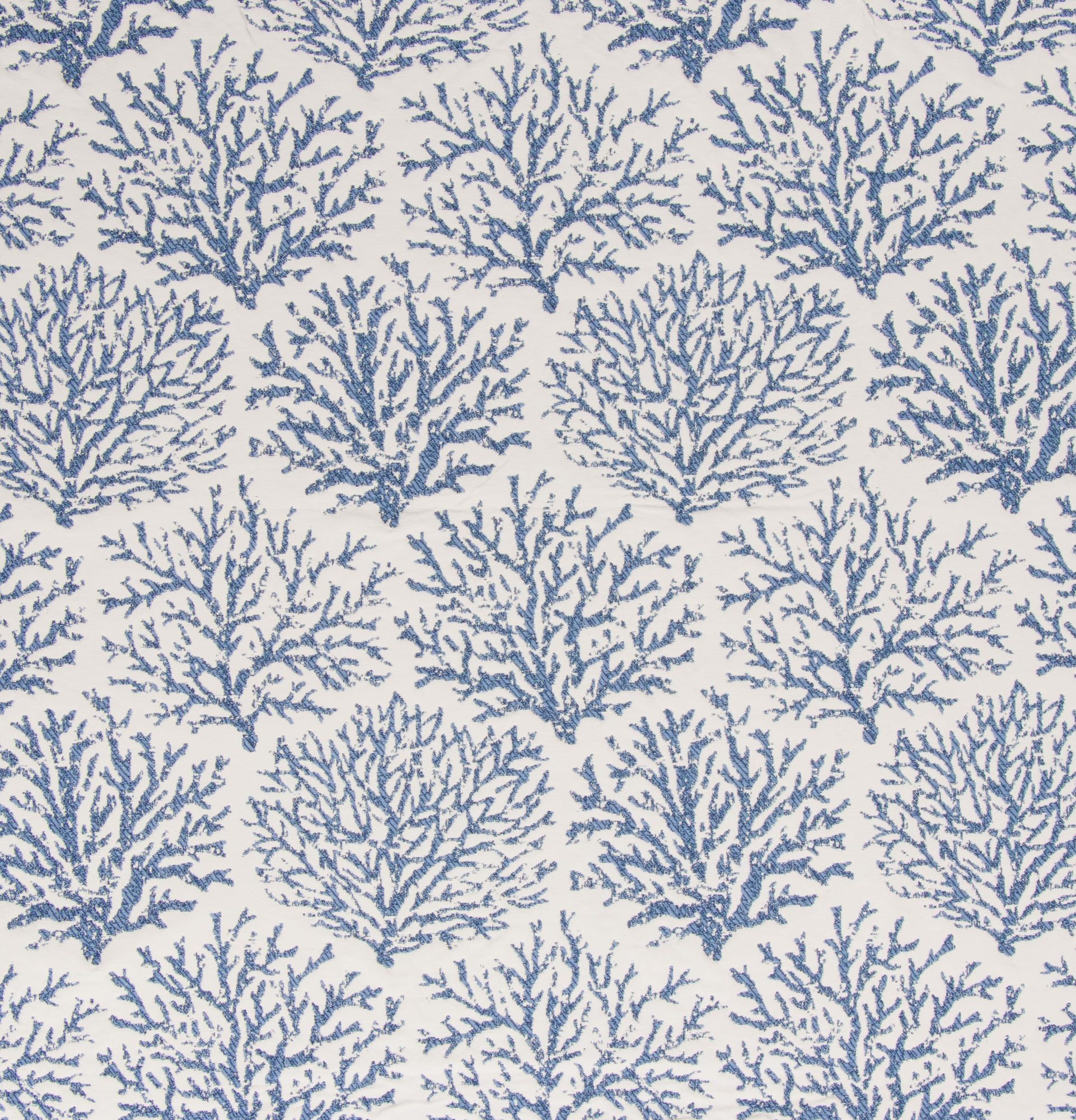 Cut yardage from Bella Dura and Bella Dura Home in the pattern Coraline and color Denim.