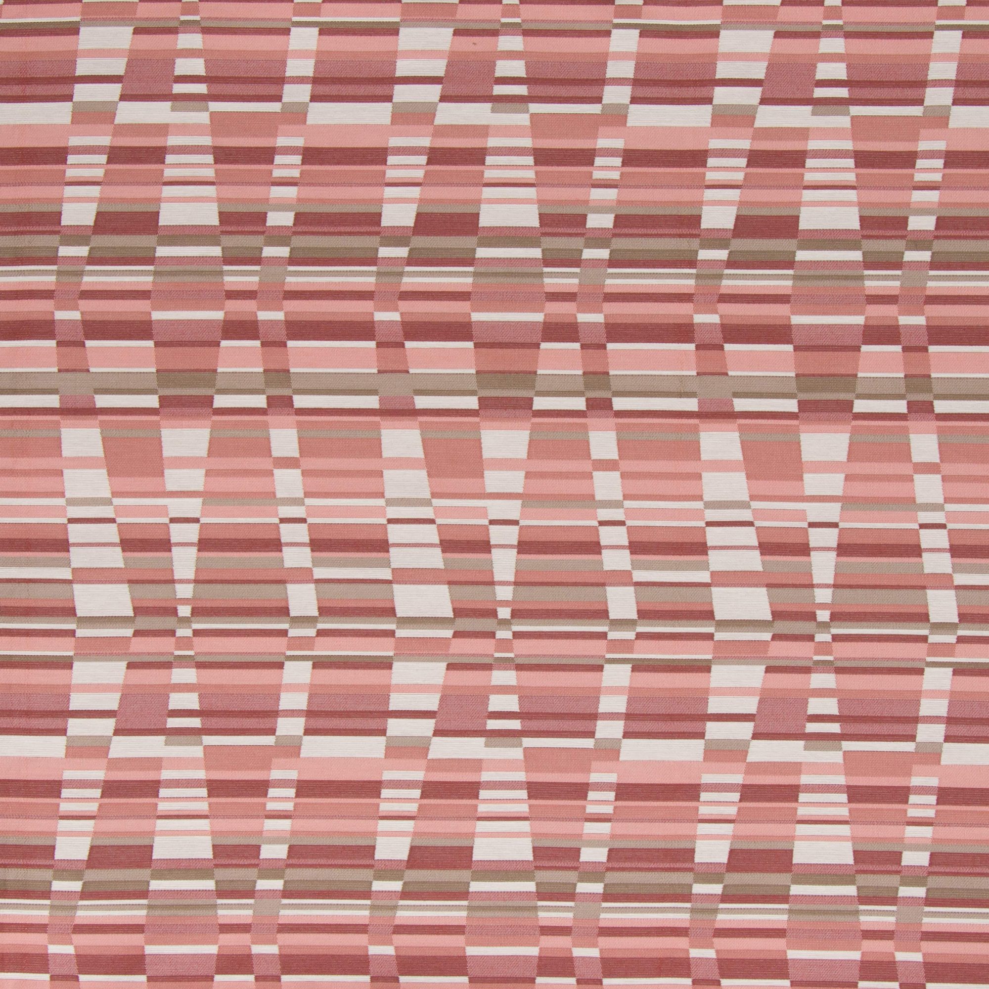 Bella Dura and Bella Dura Home cut yardage fabric in the pattern Thirasia and color Coral.