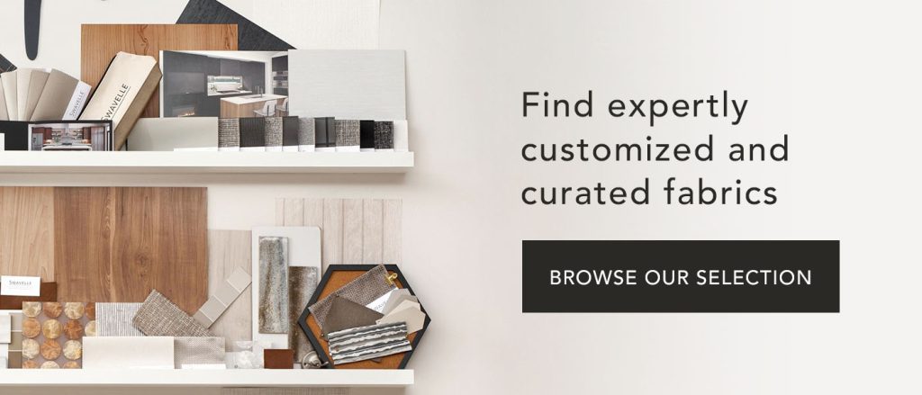 find customized and curated fabrics with Swavelle